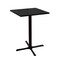 Holland Bar Stool Co 36" 211 Black Table, 30" x 30" Square Top 211-3036BW30SQ - alternate 1